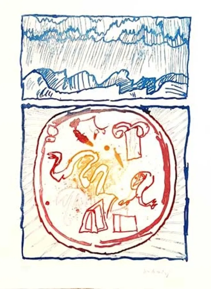 彫版 Alechinsky - Underground