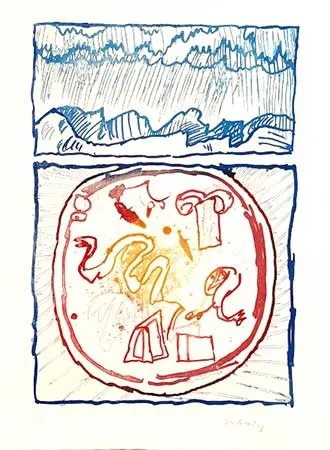 彫版 Alechinsky - Underground