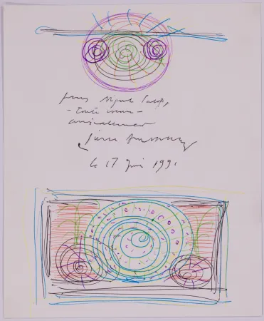 技術的なありません Alechinsky - Untitled