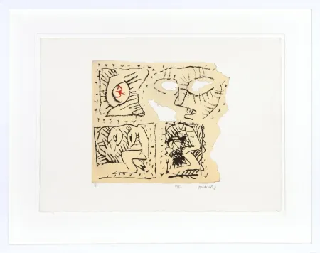 アクチアント Alechinsky - Untitled