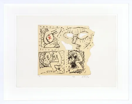 アクチアント Alechinsky - Untitled