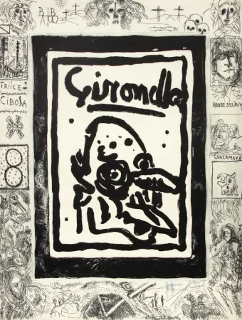 リトグラフ Alechinsky - Untitled