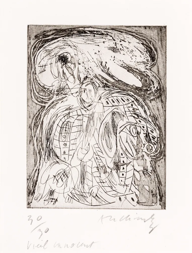 エッチング Alechinsky - Vieil innocent
