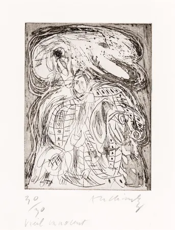 エッチング Alechinsky - Vieil innocent