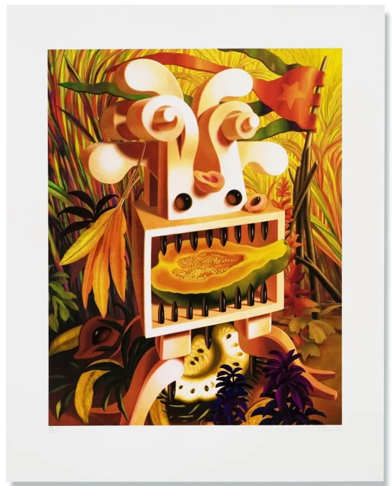 シルクスクリーン Alejandro - Le Gout de Pouvoir