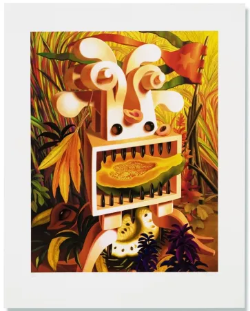 シルクスクリーン Alejandro - Le Gout de Pouvoir