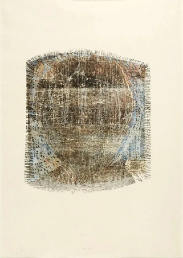 木版 Altenbourg - Der gelöschte Blick