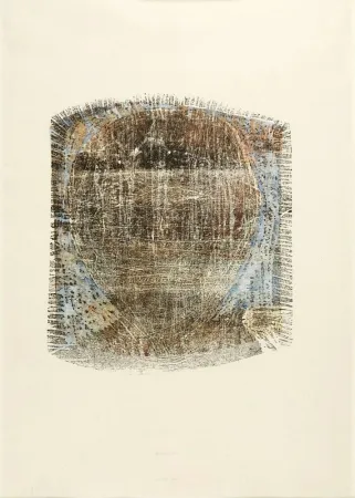 木版 Altenbourg - Der gelöschte Blick