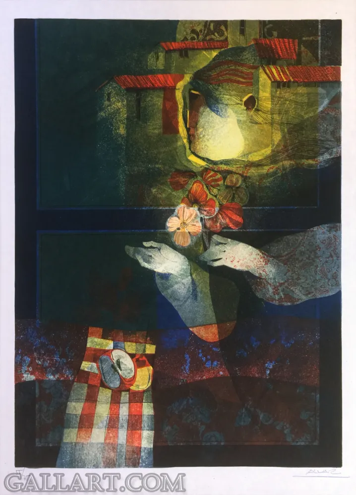 リノリウム彫版 Alvar - UNKNOWN TITLE