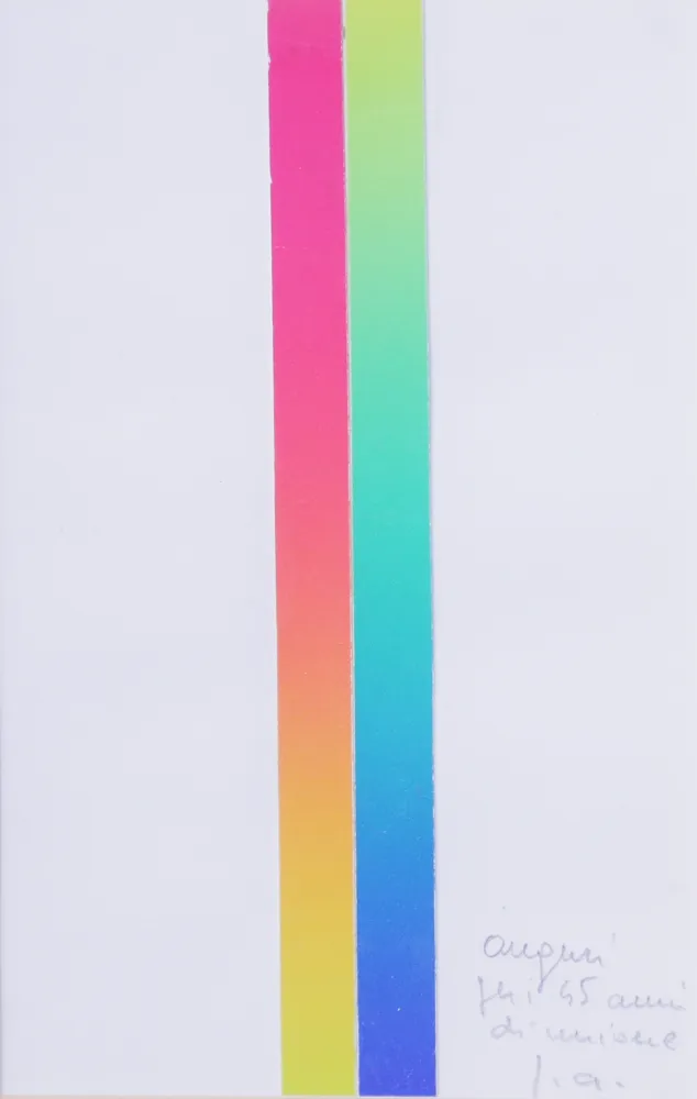 リトグラフ Alviani - CROMIE SPETTROLOGICHE