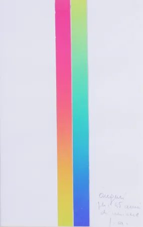 リトグラフ Alviani - CROMIE SPETTROLOGICHE