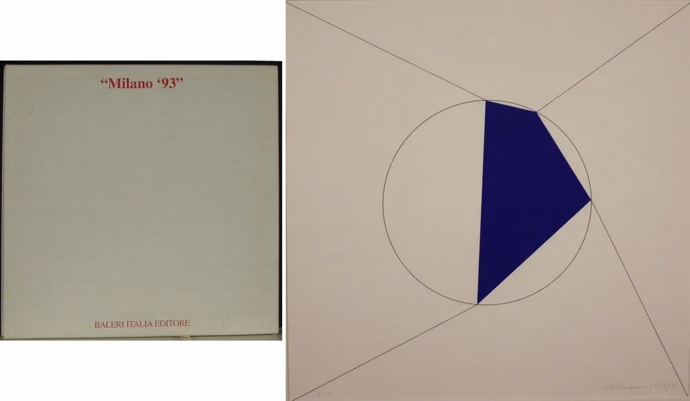 シルクスクリーン Alviani -  