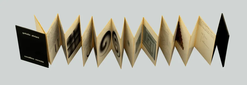 シルクスクリーン Alviani - Programmazioni plastiche