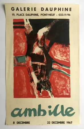 掲示 Ambille - Galerie Dauphine