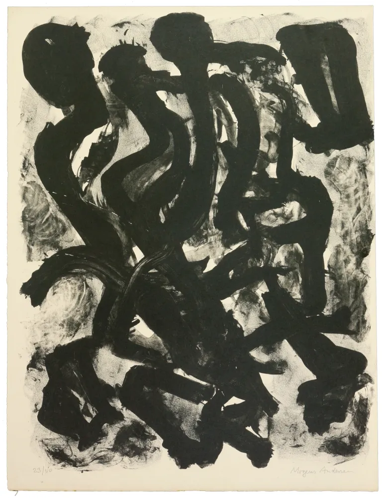 リトグラフ Andersen - Sans titre 