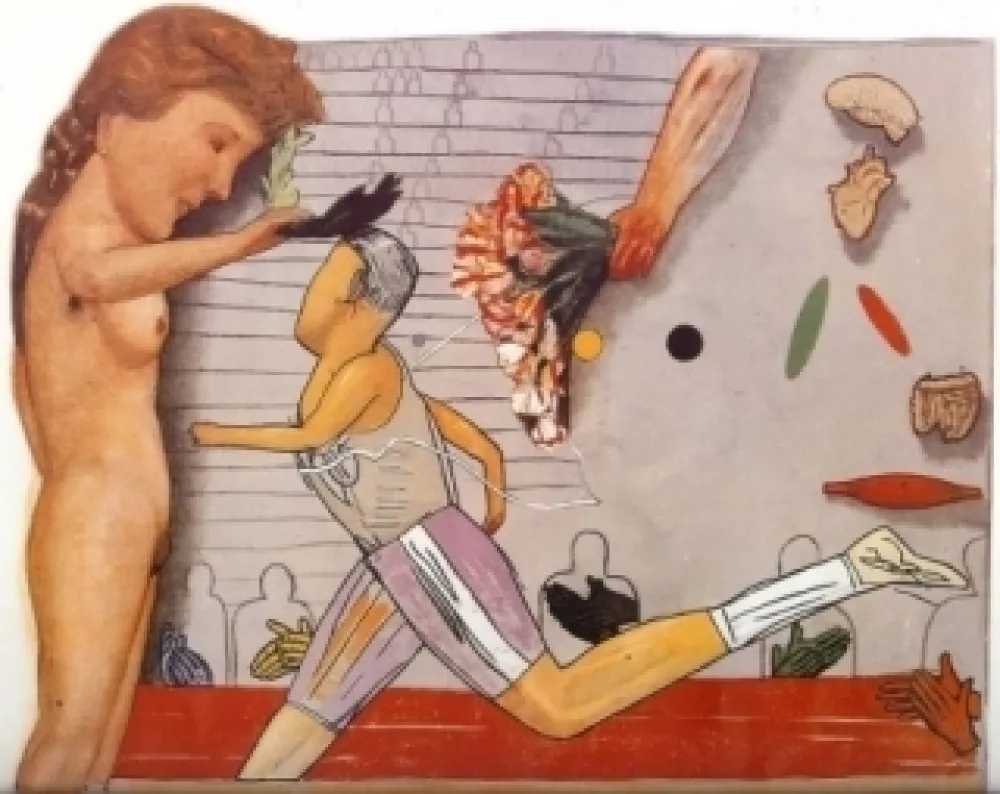 リトグラフ Andrea - Sans titre