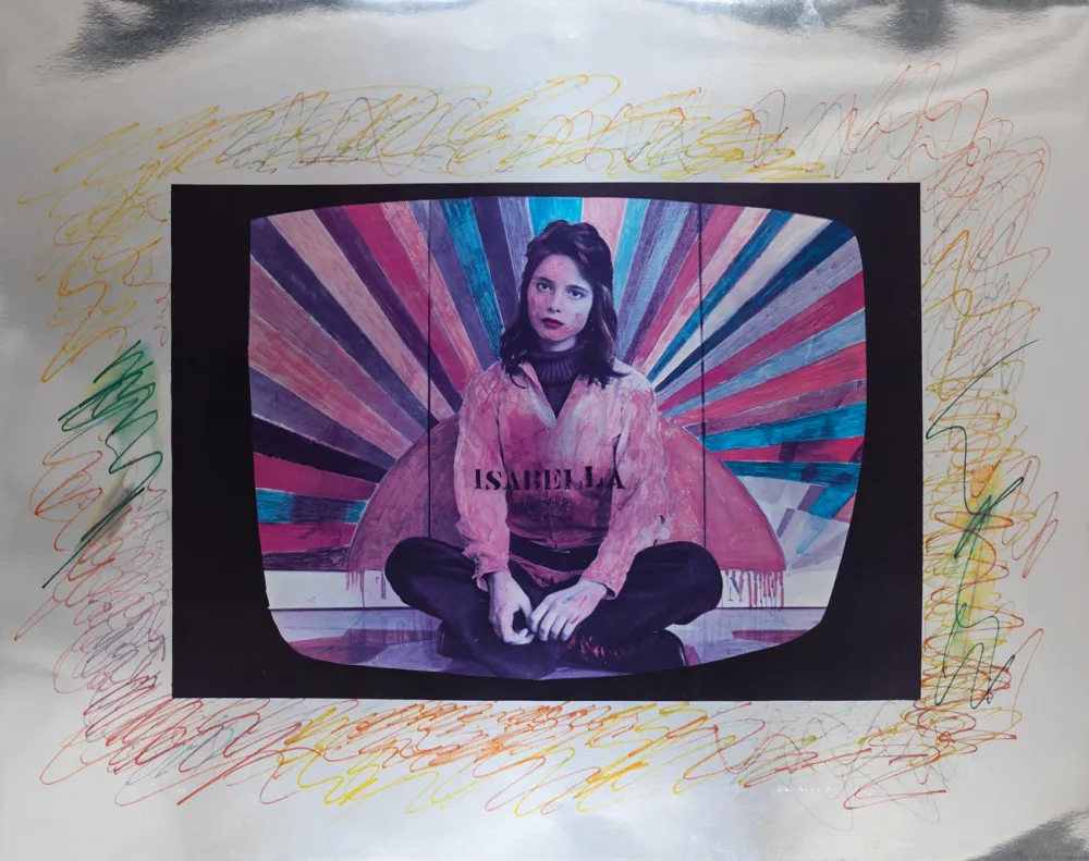 シルクスクリーン Angeli - Isabella Rossellini