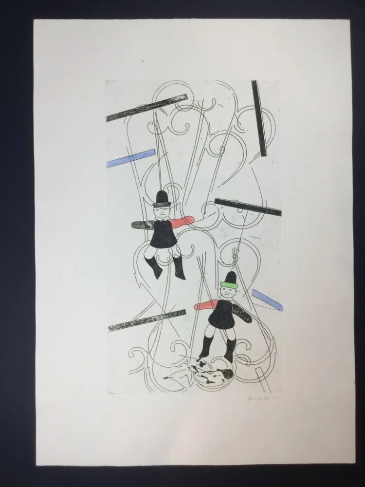 エッチングと　アクチアント Angeli - Untitled 