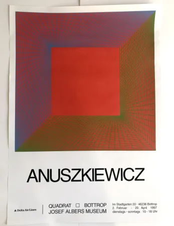 掲示 Anuszkiewicz - Josef Albers Museum