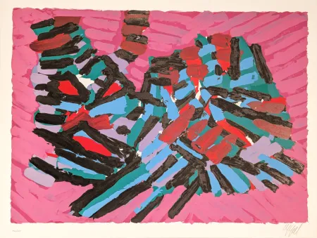 リトグラフ Appel - About a Cat 