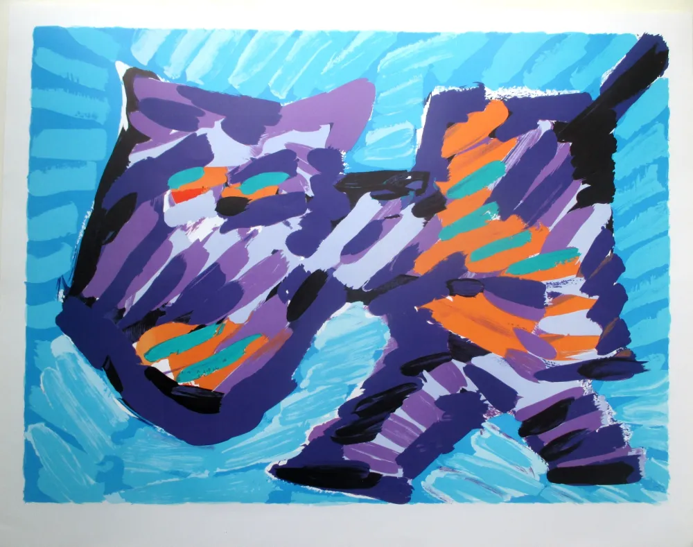 リトグラフ Appel - Cats