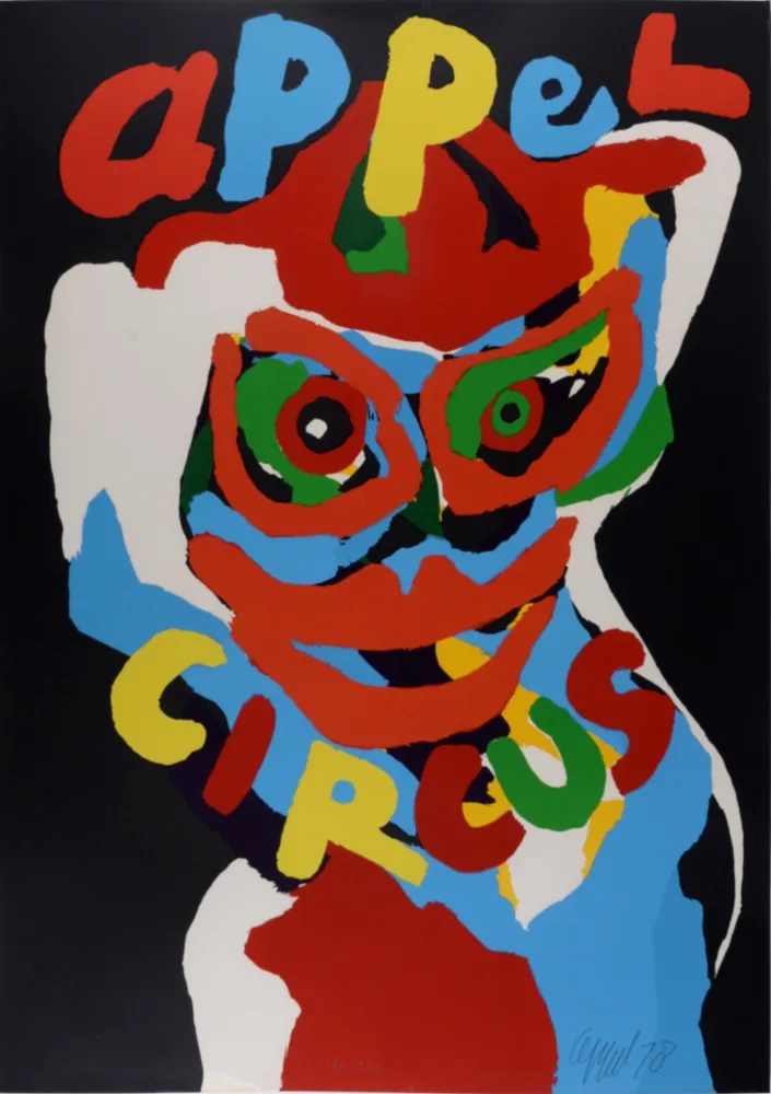 リトグラフ Appel - Circus, 1978 - Hand-signed!