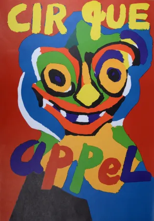 リトグラフ Appel - Cirque, 1970