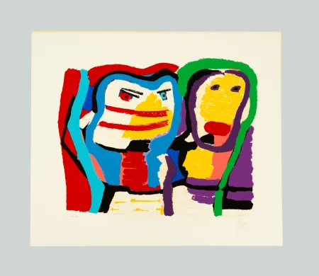 シルクスクリーン Appel - Composition