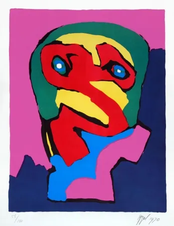 リトグラフ Appel - Composition I