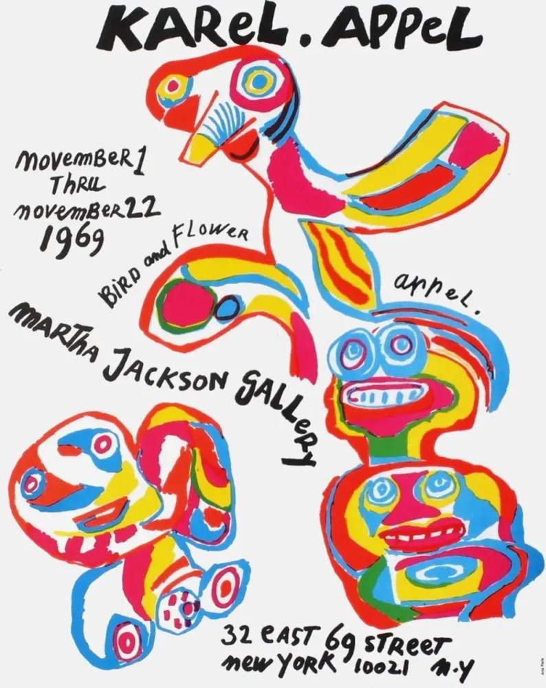 掲示 Appel - EXPO 69 - MARTHA JACKSON GALLERY