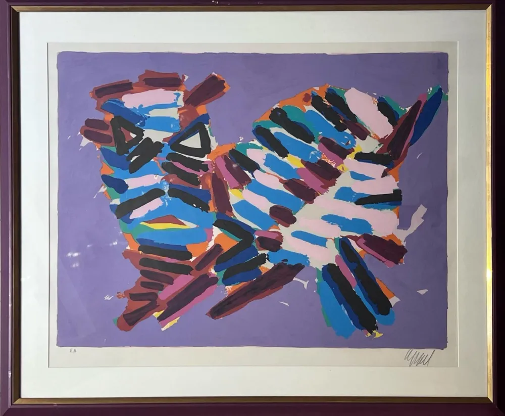 リトグラフ Appel - Innocent cat 