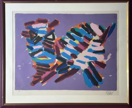 リトグラフ Appel - Innocent cat 