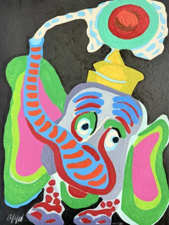 木版 Appel - L’Oeil du cirque