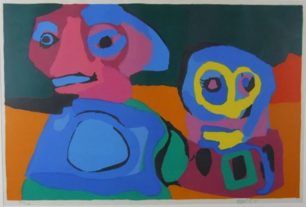 シルクスクリーン Appel - Looking Into the Infinite