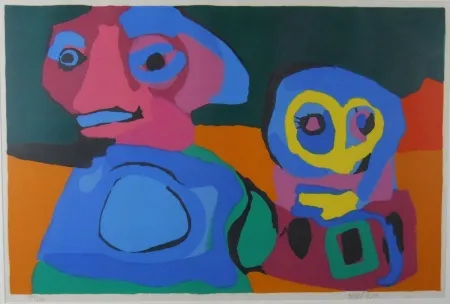 シルクスクリーン Appel - Looking Into the Infinite