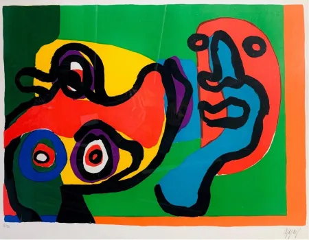 リトグラフ Appel - Meeting in the Sun, ca.