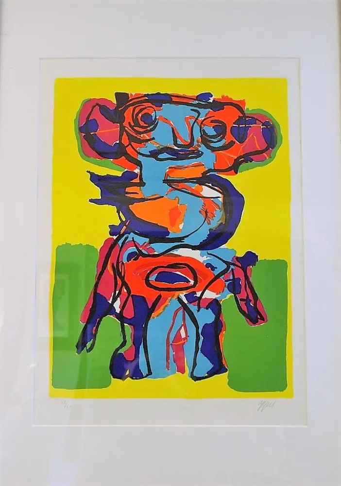 リトグラフ Appel - Personnage