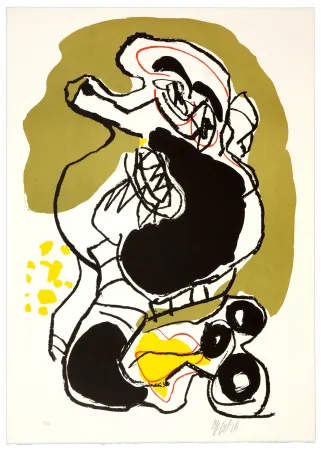 リトグラフ Appel - Pour Jorn