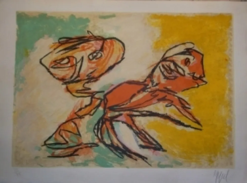 リトグラフ Appel - Sans titre