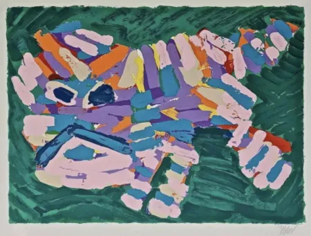 リトグラフ Appel - Stalking Cat