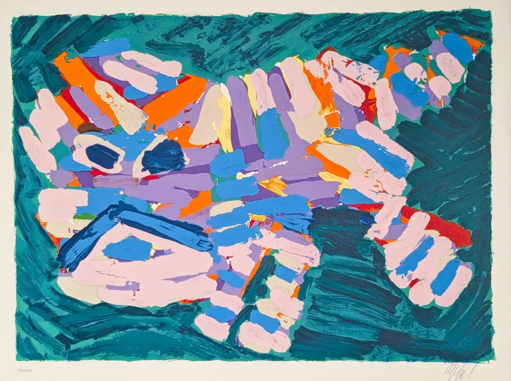 リトグラフ Appel - Stalking Cat 