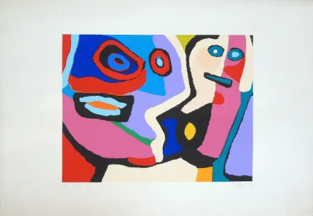 シルクスクリーン Appel - Untitled