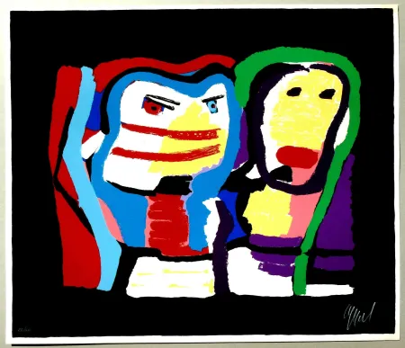 シルクスクリーン Appel - Untitled