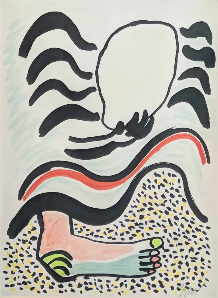 リトグラフ Appel - UNTITLED (FROM TANTRIKA 1)