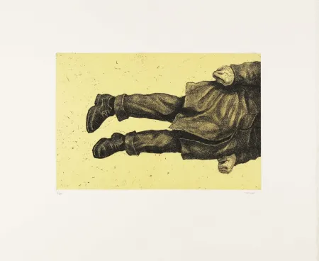 エッチング Aquindo - Homme en suspens