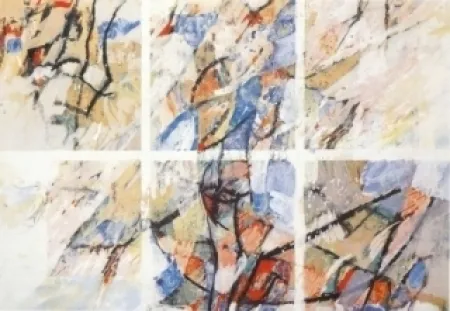 リトグラフ Arabis - Sans titre