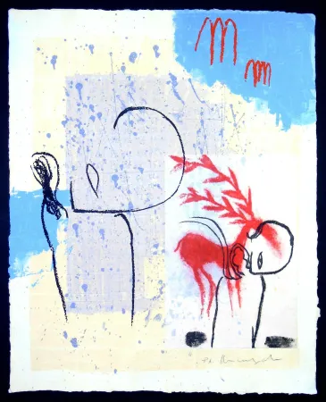 シルクスクリーン Arcangelo - Senza titolo