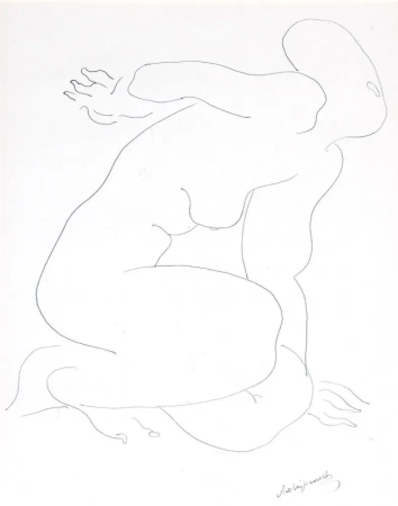 技術的なありません Archipenko - Untitled Study