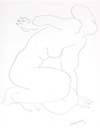 技術的なありません Archipenko - Untitled Study