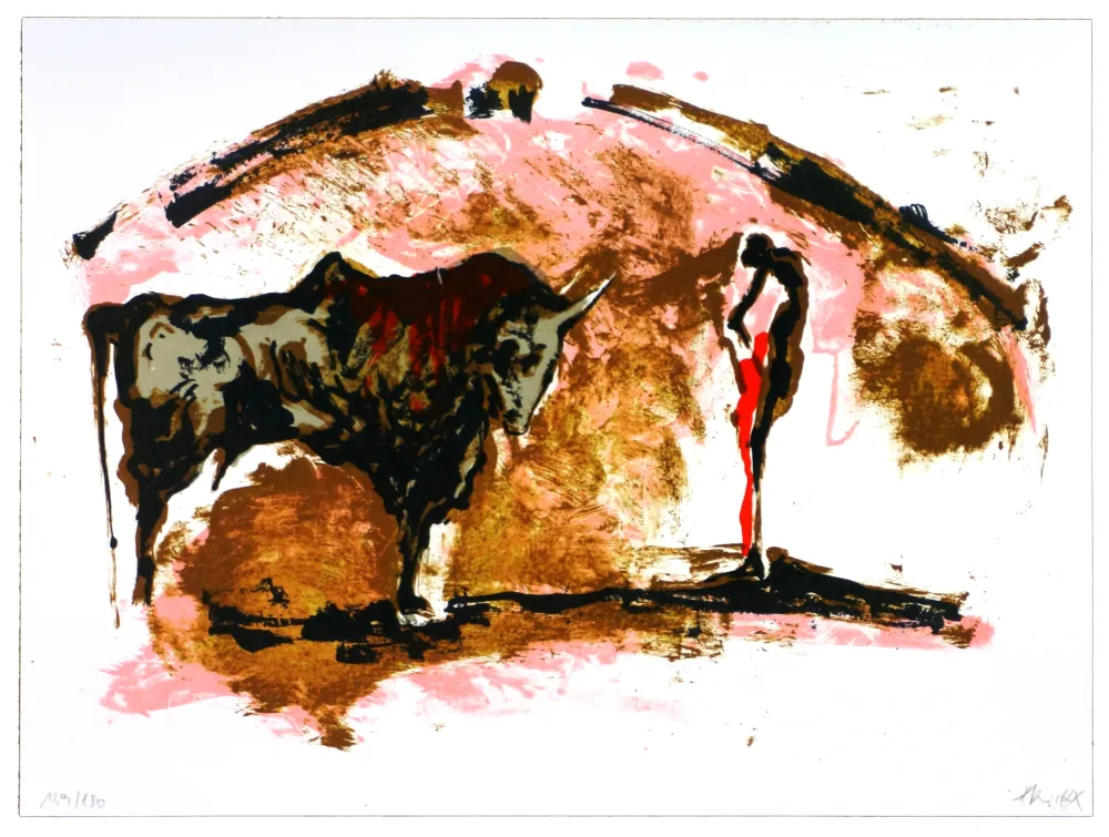 リトグラフ Arickx - La lidia d’Aricks 1